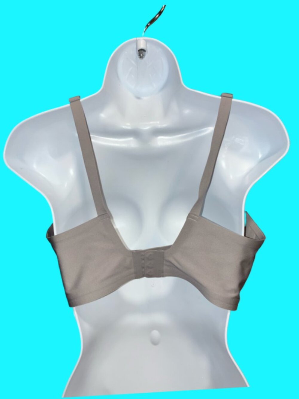 Sz.L*Felina*Light Gray Wire-Free Bra W/ Inserts - Picture 2 of 7